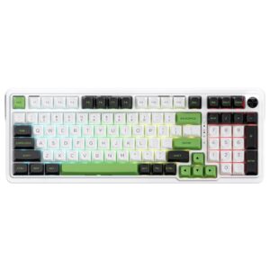 REDRAGON K686WBG-RGB-MAX Eisa Max klaviatūra USB + RF Wireless + Bluetooth Balta, Juoda - Image 2