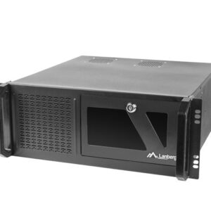 Lanberg SC01-4504-08B modulinio serverio korpusas Stovas (4U) 0 GB