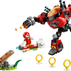 LEGO SONIC THE HEDGEHOG 77005 Knuckles prieš Dr. Eggman Kiaušinių smulkintuvas Mech - Image 3