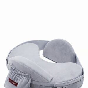 „Momcozy“ išskirtinė maitinimo pagalvėlė iš „memory“ putų, pilkos spalvos