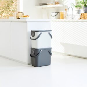 ROTHO Albula Anthracite - atliekų rūšiavimo konteineris - 25l - Image 2