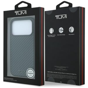 Dėklas Tumi Carbon MagSafe, skirtas iPhone 18 Pro Max / 17 Pro Max, juodas - Image 8