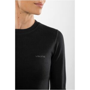 Moteriški termoapatiniai VIKING Meriboo Lady Set Merino juodi M - Image 2