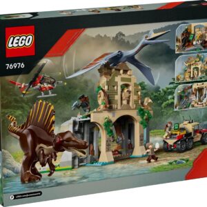 LEGO JURASSIC WORLD 76976 Spinosaurus ir Quetzalcoatlus Oro misija - Image 2