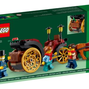 LEGO 40603 Žiemos pasivažinėjimas bričke - Image 2