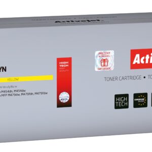 Activejet ATH-415YN toneris HP spausdintuvui; pakaitinis HP 415A W2032A; Aukščiausios kokybės; 2100 puslapių; geltonas, su lustu