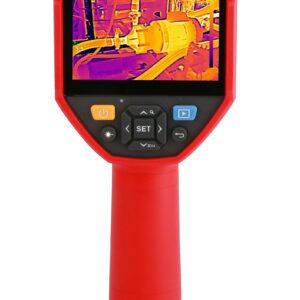 Profesionali termovizorinė kamera, 256x192, -20-550°C, 56°×42.2°, 25Hz, 3.5' IPS liet.j. ekr., 5MP, P54, Wi-Fi live, 32GB Micro SD, UNI-T - Image 1