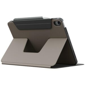 Dėklas UNIQ Rovus Snapmount Magnetic 360 besisukantis nuimamas, skirtas iPad Air 13" M2/M3 (2024/2025) pilkas