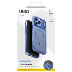 Dėklas UNIQ LifePro Xtreme, skirtas iPhone 18 Pro Max / 17 Pro Max, su Magclick įkrovimu, mėlynas - Image 8