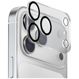 Fotoaparato objektyvo apsauga UNIQ Optix Clearshield Frameguard, skirta iPhone 18 Pro Max su aplikatoriumi