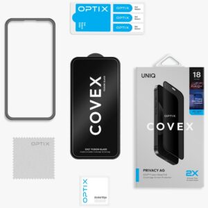 Privatumo stiklas UNIQ Optix Covex Privacy DX2, skirtas iPhone 18 Pro Max - Image 5