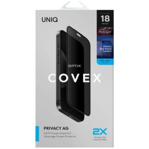 Privatumo stiklas UNIQ Optix Covex Privacy DX2, skirtas iPhone 18 Pro Max - Image 7