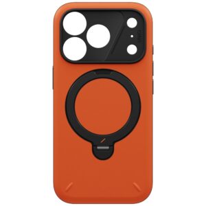 Dėklas UNIQ Elix, skirtas iPhone 18 Pro / 17 Pro, su 360° besisukančiu stovu, oranžinis - Image 3