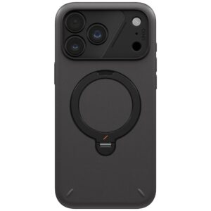 Dėklas UNIQ Elix, skirtas iPhone 18 Pro Max / 17 Pro Max, su 360° besisukančiu stovu, pilkas - Image 2