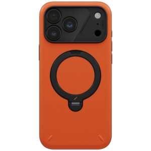 Dėklas UNIQ Elix, skirtas iPhone 18 Pro Max / 17 Pro Max, su 360 laipsnių besisukančiu stovu, oranžinis - Image 2