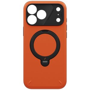 Dėklas UNIQ Elix, skirtas iPhone 18 Pro Max / 17 Pro Max, su 360 laipsnių besisukančiu stovu, oranžinis - Image 3