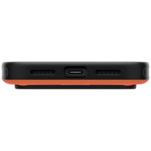 Dėklas UNIQ Elix, skirtas iPhone 18 Pro Max / 17 Pro Max, su 360 laipsnių besisukančiu stovu, oranžinis - Image 5