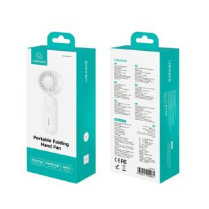 USAMS sulankstomas ZB365 1200mAh rankinis ventiliatorius, rožinis - Image 6