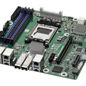 Asrock B650D4U3-2L2Q/BCM pagrindinė plokštė AMD B650 Express AM5 lizdas „micro ATX“ - Image 2
