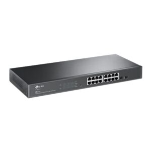 TP-Link JetStream TL-SG2218 tinklo komutatorius Valdomas L2/L2+ Gigabit Ethernet (10/100/1000) 1U Juoda - Image 2