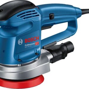 Bosch GEX 34-125 Orbitinis šlifuoklis 12000 RPM 24000 OPM Mėlyna 340 W - Image 2