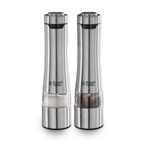 Russell Hobbs 23460-56 prieskonių malūnėlis Druskos ir pipirų malūnėlių rinkinys Nerūdijančiojo plieno