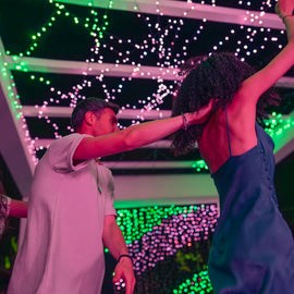 „Twinkly Candies“ LED Kalėdų eglutės žibintai TWKC100RGB-G 6 M Žvakės forma