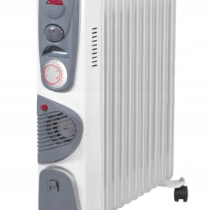 VOLTENO TEPALINIS RADIATORIUS 11 SEKCIJŲ TURBO+TIMER 2500W+400W - Image 1