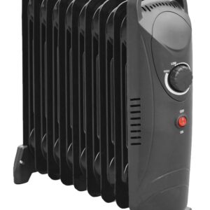 VOLTENO TEPALINIS RADIATORIUS 9 SEKCIJŲ 900W JUODAS