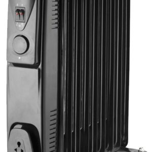 VOLTENO TEPALINIS RADIATORIUS 7 SEKCIJŲ 1500W JUODAS
