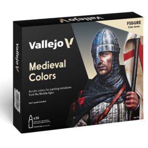 Vallejo Model Color Set Medieval Colors 16 x 18 ml - Image 2