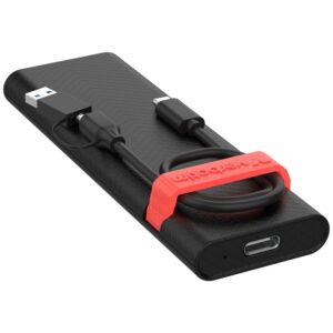 Verbatim M.2 NVMe USB 3.2 Gen 2 SSD išorinis korpusas su USB A/USB C kabeliu, juodas 32261 - Image 3