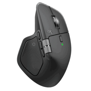 Logitech MX Master 4 Belaidė pelė RF Wireless + Bluetooth, 8000 DPI, Graphite - Image 2