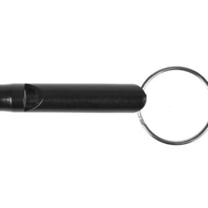 Išgyvenimo švilpukas GUARD WHISTLE aliuminis Juoda (YC-010-BL) - Image 2