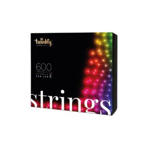 TWINKLY Strings 600 (TWS600STP-BEU) Išmaniosios Kalėdų eglutės lemputės 600 LED RGB 48 m