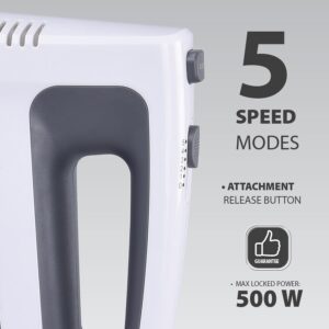 Rankinis maišytuvas MAESTRO MR-502 500W Balta, Juoda - Image 3