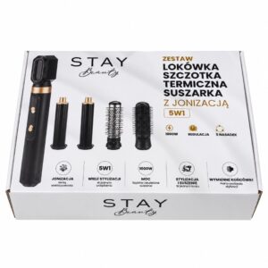 Extralink StayBeauty by M-17934 Lokówko-suszarka szczotka termiczna 5w1 z jonizacja, 1000W, regulacja, 5 nasadek - Image 3