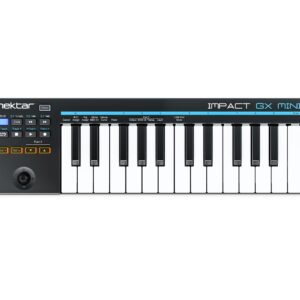 Nektar Impact GX Mini MIDI klaviatūra 25 raktai USB Juoda
