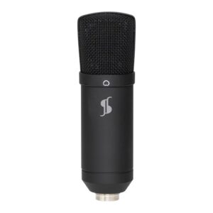 STAGG SUM45 Set - USB mikrofonų rinkinys su mikrofonu, stovu, amortizaciniu laikikliu, pop filtru ir USB laidu