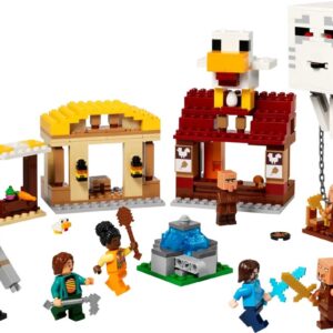 LEGO MINECRAFT 21273 Balionų Ghast ataka prieš kaimą - Image 3