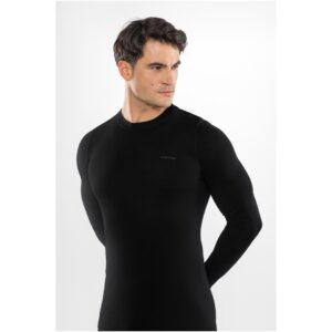 Vyriški termo apatiniai VIKING Meriboo Man Set Merino, juodi, L - Image 3