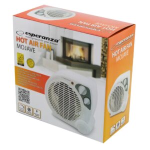 Esperanza EHH002 elektrinis patalpų šildytuvas Vidaus Pilka, Balta 2000 W - Image 3