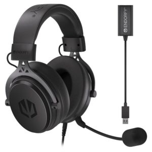 ENDORFY VIRO Plus USB Laisvų rankų įranga Vielinis Su lankeliu Muzika / kasdienis Juoda - Image 1