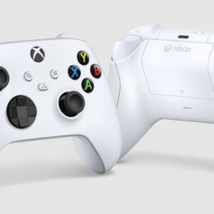 Microsoft Xbox Wireless Controller Balta „Bluetooth“ Žaidimų pultelis Analoginis / skaitmeninis Android, PC, Xbox One, Xbox One S, Xbox One X, Xbox Series S, Xbox Series X, iOS
