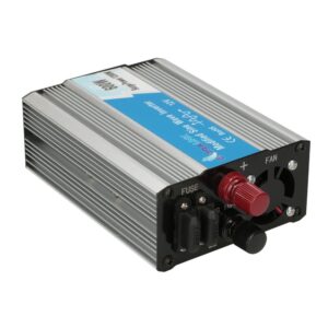 Extralink VOLTAGE CONVERTER 12V - 230V, 600W, MODIFIED SINUS OPIM-600W maitinimo adapteris / inverteris Automatinis Aliuminis, Juoda - Image 2