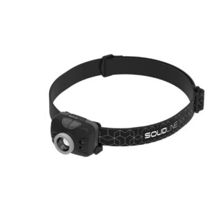 Solid 502205 žibintuvėlis Juoda Ant galvos tvirtinamas žibintuvėlis LED - Image 1