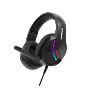Marvo H8618 Laisvų rankų įranga Vielinis Su lankeliu Žaidimams USB A tipo Juoda