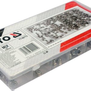 YATO UŽDAROS METRINĖS VERŽLĖS 150vnt M3, M4, M5, M6, M8, M10