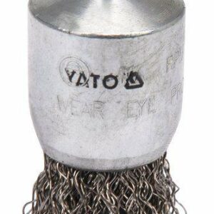 YATO ŠEPETYS DISKINIS SU KOTELIU 25mm INOX