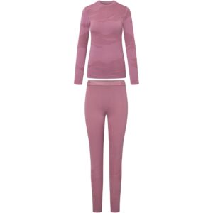 VIKING Gasher Lady Set Merino moteriškas apatinis trikotažas, dydis M, rožinis